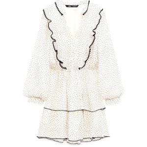 ZARA DOTTED MINI DRESS
